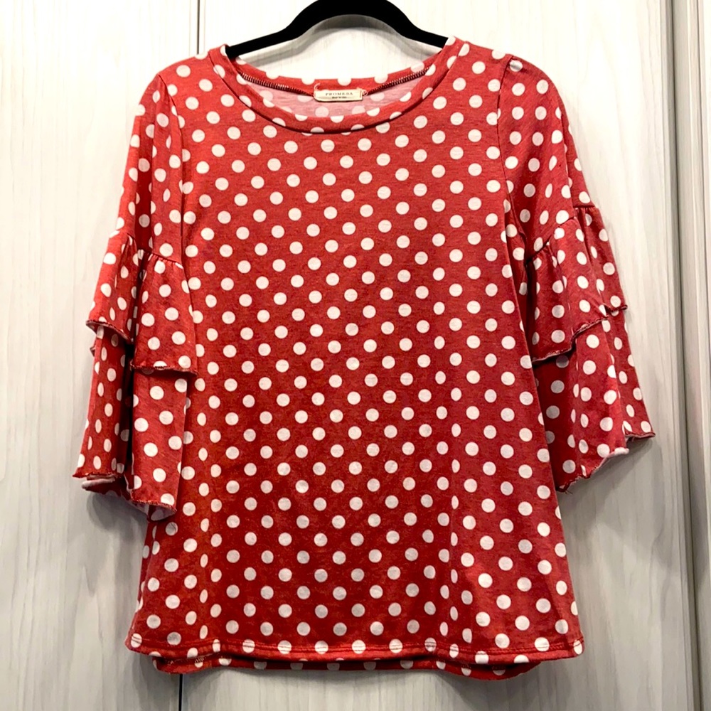 Promesa Ruffle Sleeve Top